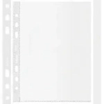 Esselte Prospekth&uuml;llen 100% Recycelt DIN A5 Genarbt Transparent 70 Mikron PP