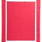 Exacompta 59503E 5x Sammelmappe mit Gummizug und 3 Klappen aus Colorspan-Karton