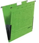 Falken, H&auml;ngetasche UniReg, 230g/m2-Kraftkarton, mit Leinenfr&ouml;schen, 5er Poly