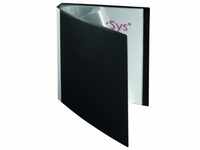 FolderSys Sichtbuch, 40 Hüllen schwarz