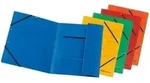 herlitz Einschlagmappe mit Gummizug Karton farbig sortiert VE=10 St&uuml;ck