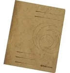 Herlitz Schnellhefter 10902955 DIN A4 Colorspankarton braun