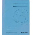 Herlitz Schnellhefter 11199106 DIN A4 Colorspankarton hellblau
