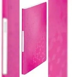 LEITZ 4632-00-23 Sichtbuch WOW A4 PP mit 40 H&uuml;llen pink-metallic