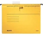 H&auml;ngehefter ALPHA, A4, gelb, kaufm&auml;nnische Heftung, Karton: 275g