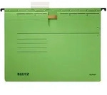 H&auml;ngehefter ALPHA, A4, gr&uuml;n, kaufm&auml;nnische Heftung, Karton: 275g