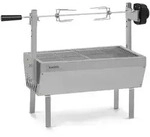 Klarstein Sauenland Mini Rotisserie-Grill Drehspie&szlig; 4W 12kg max. Edelstahl