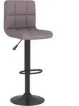 vidaXL Barhocker Taupe Stoff