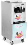 Royal Catering Softeismaschine - 33 l/h - 2140 W - LED - 3 Sorten -