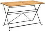 vidaXL Klappbarer Gartentisch 120x70x74 cm Massivholz Akazie