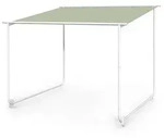Blumfeldt Nantes Pavillon Gazebo Sonnendach 3x3m Polyester Stahlrahmen UV50+