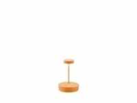 Zafferano Swap mini pro Orange Swap LED-Tischleuchte wiederaufladbar und dimmbar