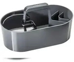 HAN Toolbox LOFT, 4 F&auml;cher, Ablageschale, Tragegriff, Hochwertiges Material,grau