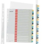 Leitz Register Cosy 12490000 A4 bedruckbar PP farbig 1-20