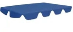 vidaXL Ersatzdach f&uuml;r Hollywoodschaukel Blau 188/168x145/110 cm
