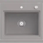 Villeroy & Boch Villeroy&Boch Rechteckiges Sp&uuml;lbecken, Keramiksp&uuml;le Subway Style 60