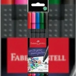 Faber Castell Finepen Grip 0,4 mm basic 5er Etui