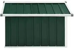 vidaXL Rasenm&auml;her Garage 92x97x63 cm Verzinkter Stahl Gr&uuml;n