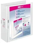 Veloflex Pr&auml;sentationsringbuch Velodur, A4, 4-D-Ring 50mm, R&uuml;ckenbreite 65mm, wei&szlig;