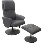 Mendler Relaxsessel Helsinki, Fernsehsessel Relaxliege TV-Sessel mit Hocker ~