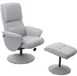 Mendler Relaxsessel Helsinki, Fernsehsessel Relaxliege TV-Sessel mit Hocker ~