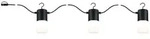 Paulmann Plug & Shine LED Lichterkette Tubs IP44 3000K 3x2W Anthrazit 94761