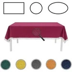 EXKLUSIV HEIMTEXTIL Gartentischdecke mit Fransen Tischdecke rund oval eckig...