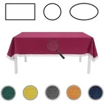 EXKLUSIV HEIMTEXTIL Gartentischdecke mit Fransen Tischdecke rund oval eckig Classic