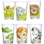Ritzenhoff & Breker Kinderbecher 6er Set Dschungeltiere & Happy Zoo
