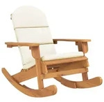 vidaXL Adirondack-Schaukelstuhl mit Kissen Massivholz Akazie
