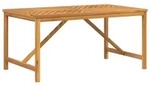 vidaXL Garten-Esstisch 150x90x74 cm Massivholz Akazie