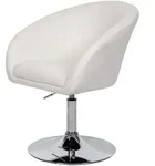 Mendler Esszimmerstuhl HWC-F19, K&uuml;chenstuhl Stuhl Drehstuhl Loungesessel, drehbar