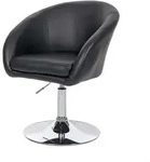 Mendler Esszimmerstuhl HWC-F19, K&uuml;chenstuhl Stuhl Drehstuhl Loungesessel, drehbar