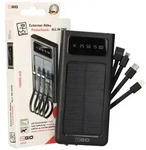 2GO Powerbank All In One 10000mAh mit Solarpanel