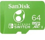 SanDisk Yoshi Edition microSDXC Speicherkarte 64GB f&uuml;r