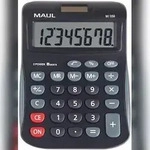Maul MJ 550 Tischrechner Schwarz Display (Stellen): 8 batteriebetrieben,