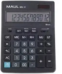 Maul MXL 12 Tischrechner Schwarz Display (Stellen): 12 batteriebetrieben,