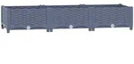 vidaXL Hochbeet 120x40x23 cm Polypropylen