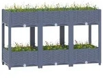 vidaXL Hochbeet 120x40x71 cm Polypropylen