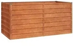 vidaXL Hochbeet Rostig 160x80x77 cm Cortenstahl