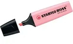 STABILO Textmarker Boss Original Pastel rosiges Rouge Packung mit 10 St&uuml;ck
