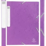 Exacompta 14015H 10x Archivbox Cartobox, flach geliefert R&uuml;cken 40mm aus