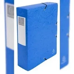 Exacompta 50832E 6x Archivbox aus Colorspan-Karton 600g, R&uuml;ckenbreite 80mm mit