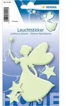 Herma Leuchtsticker selbstklebend Kunststoff Sternenfee 4 St&uuml;ck