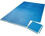 TecTake GmbH tectake Bodenschutzmatte 24-tlg. - 24er Set blau