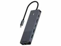 Rapoo UCM-2002 Schnittstellenkarte/Adapter HDMI, RJ-45, USB 3.2 Gen 1 (3.1 Gen 1),