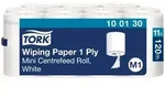 Tork Mehrzweck-Papierwischt&uuml;cher Mini Innenabrollung Wei&szlig; M1, 11 Rollen,...