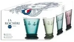 La Roch&egrave;re Biene Abeille Wasserglas 260 ml 4er Set farbig