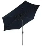 Lex XXL Alu Sonnenschirm &Oslash; 3 m Kurbelschirm Garten Balkon Terrasse knickbar...