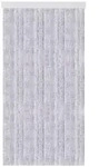 Arsvita Flauschvorhang 80x200 cm Unistreifen grau